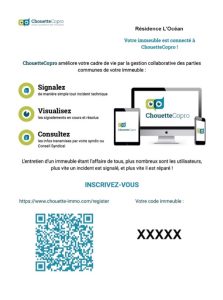 Exemple d’affiche immeuble Exemple d'affiche immeuble