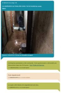 Crise Cave inondée