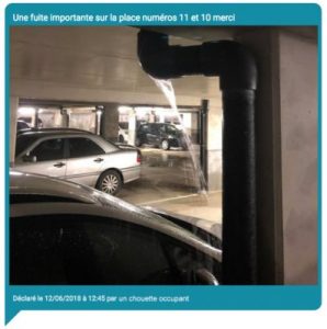Crise Fuite Parking