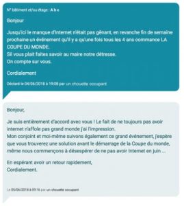 Messages Coupe du Monde