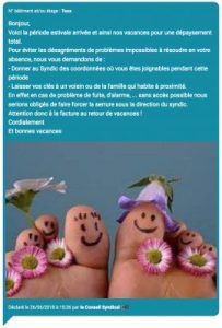 Messages Été