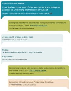 Interventions Ampoule